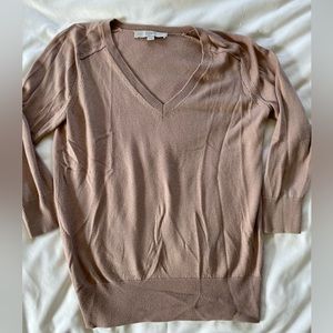 LOFT Blush tan sweater XS